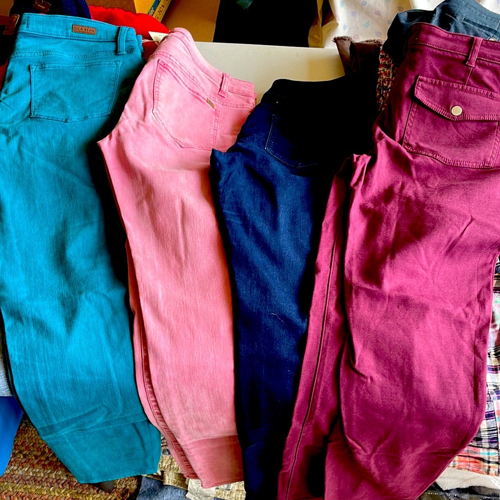 Colored jean grab bag- mavi lila Ryan else